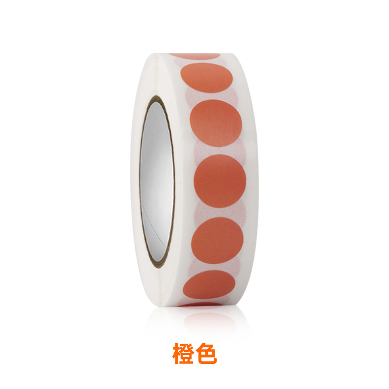 1000Pcs Ronde Verwijderbare Kleur-Code Dot Stickers Roll 1.3Cm Diameter Chroma Label Voor Inventaris Organiseren, bestand Classificatie: E