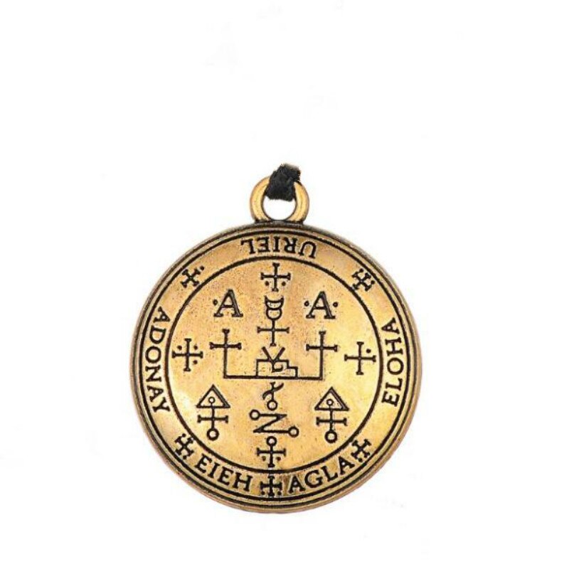 Dawapara DIY Pendants for Necklace Archangel Michael Raphael Uriel Gabrie Talisman Angel Men Pendant&Necklace Women: Uriel Bronze