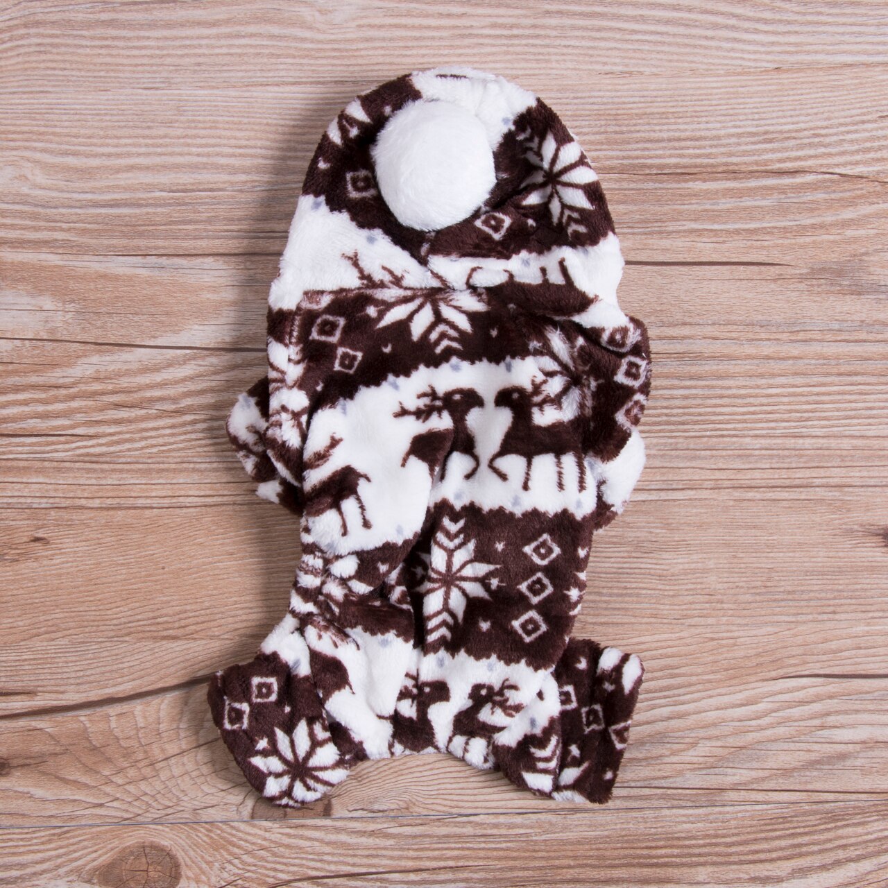 Winter Warm Hond Jumpsuits Pluche Rompertjes Pyjama Zachte Katoen Kleine Honden Kleding