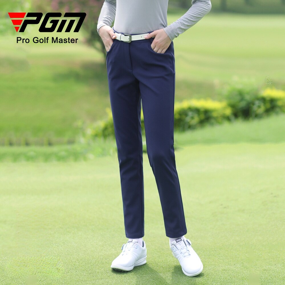 PGM autunno inverno pantaloni da Golf impermeabili da donna spessi mantenere caldi pantaloni lunghi da Golf pantaloni da Tennis antivento KUZ112