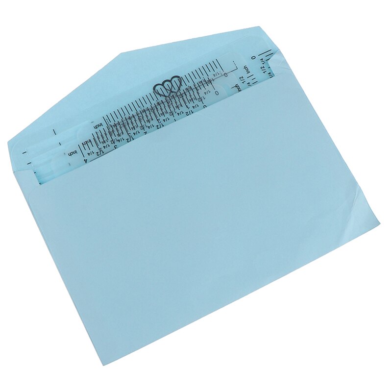 4PCS/Set Diy Craft Addressing Guide Notebook Letter Envelope Stencil Set Templates Ruler