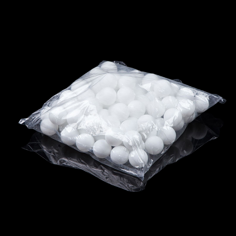 ! 100 Stck/Tasche Professionelle Tischtennis Ball 40mm Durchmesser Klingeln Pong Bälle Für Wettbewerb Ausbildung Niedrigen Pirce: Weiß
