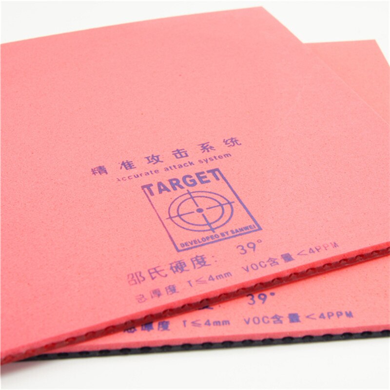 SANWEI T88-1 Tensor Table Tennis Rubber Forehand Pips In Half-Sticky Ping Pong Rubber for Near Table Fast Attack