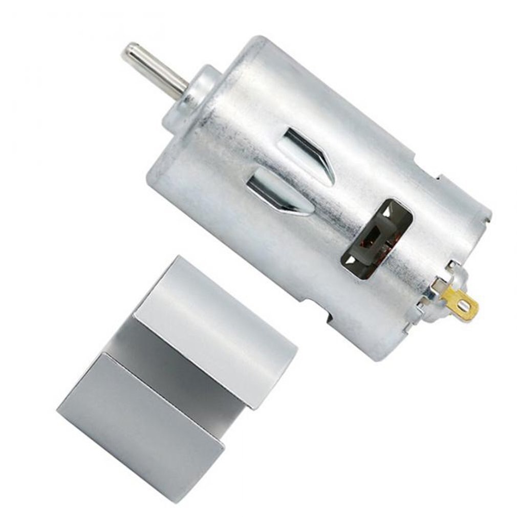Rodamiento de bolas alto par DC 12-24V 2900RPM, alto par Motor DC, rodamiento de bolas 555, taladro eléctrico DIY