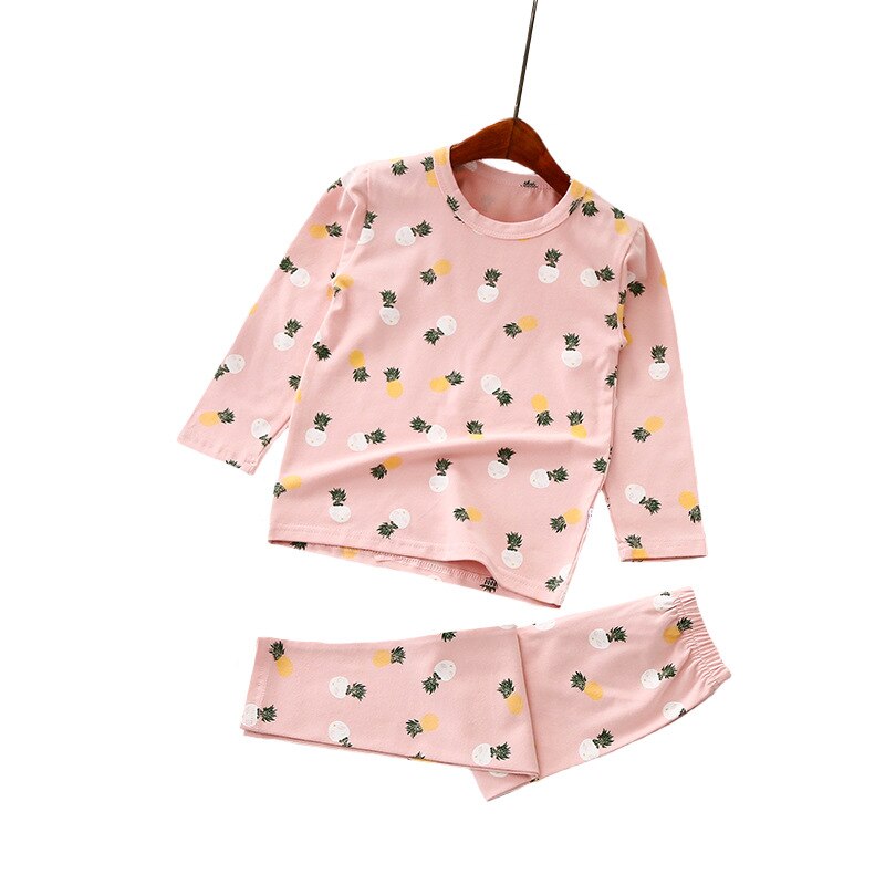 Automne hiver enfants costume Lycra à manches longues pull bébé sous-vêtements maison vêtements de nuit vêtement de nuit pour enfants