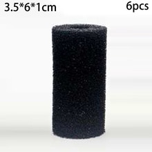 6 stuks overloopfilterbox inlaat rond voorfilter schuim spons vis aquarium aquarium inlaat beschermkap spons filter