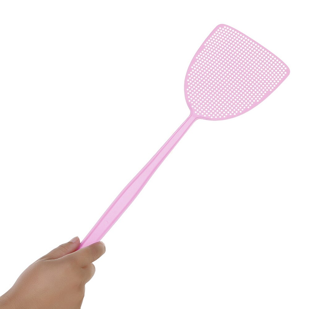 3 Pcs Plastic Fly Swatter Flexible Long Handle Swatter Pest Control Mosquito Manual Swatter Fly Killer MSU88