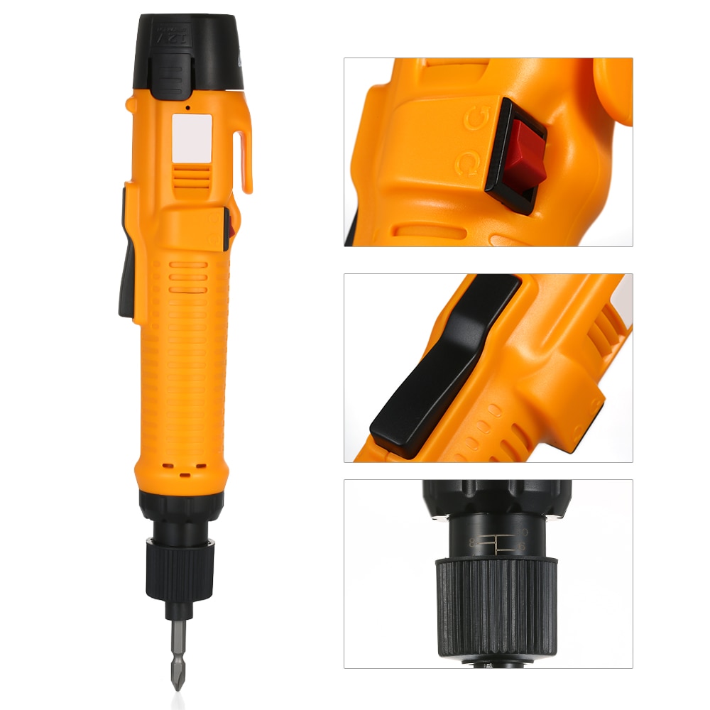 Electric Screwdriver High Precision Torque Electric Screwdriver Rechargeable Electric Screwdriver Powered Screw Driver US Plug