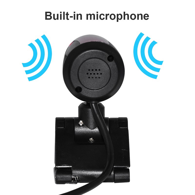 Webcam USB High Definition Camera Web Cam 360 Degree MIC Clip-on For Skype Computer Desktop In stock