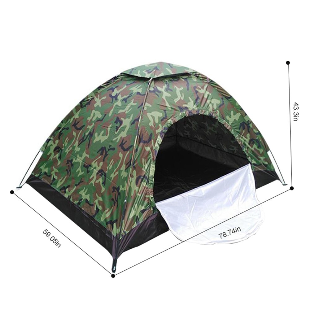 Waterproof Camouflage Pop Up Beach Tent Sunscreen Foldable Outdoor Camping Tent Shelter Hiking Beach Outdoor Big Tent