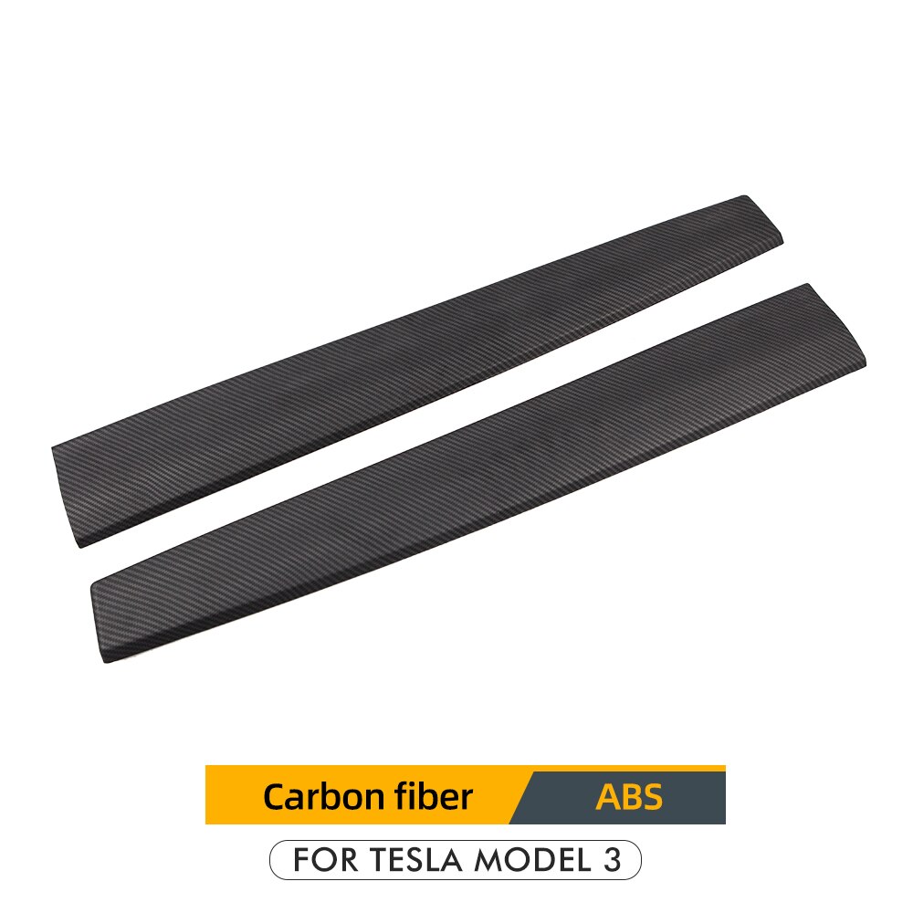 Model3 Centrale Controle Instrument Panel Voor Tesla Model 3 Accessoires Carbon Fiber Abs Model Drie Centrale Console Y: matte carbon ABS