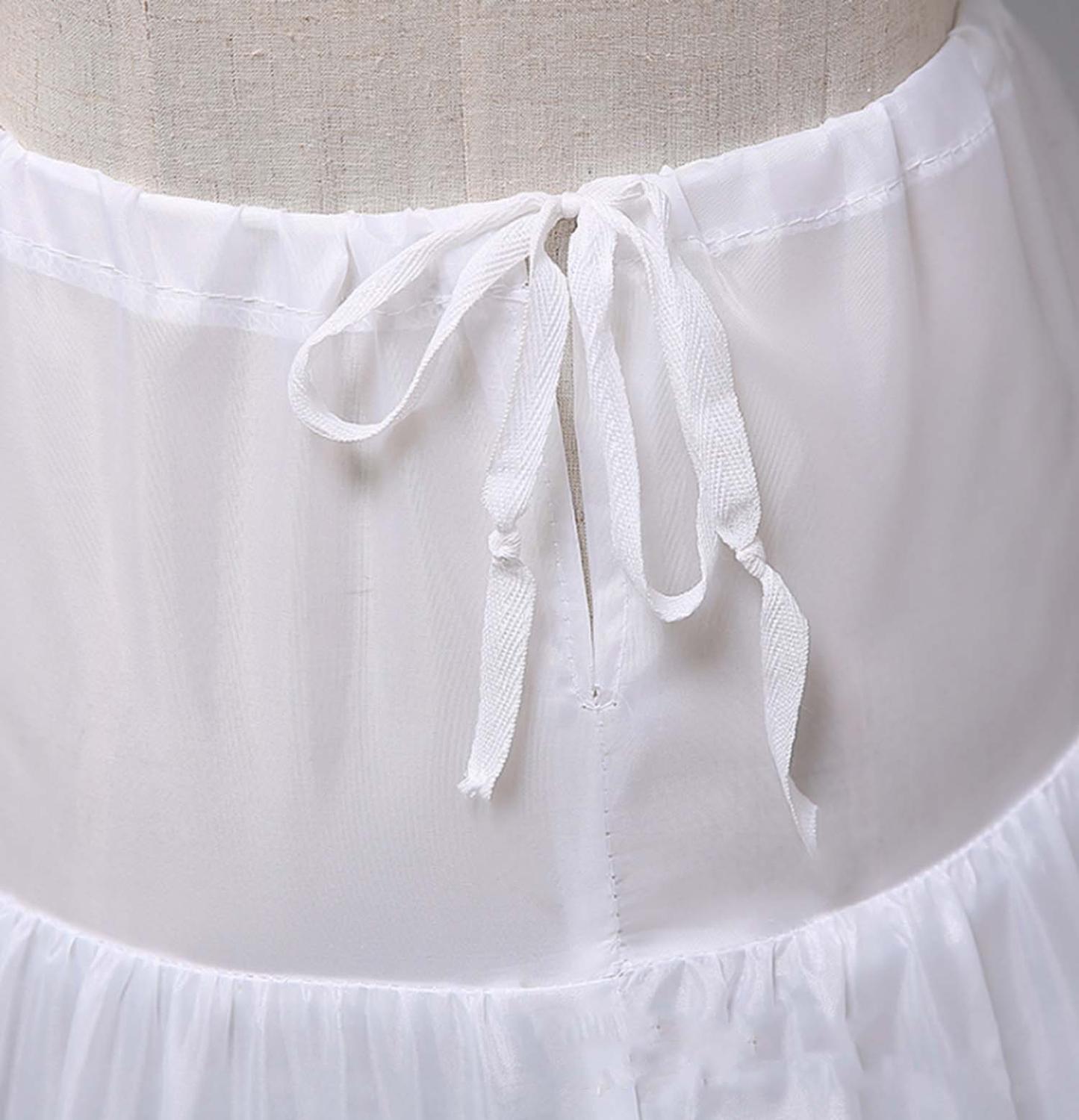 ANTI A-line 3 Hoops Children Kid Dress Bridal Petticoat Crinoline Underskirt Wedding Accessories For Flower Girl Dress