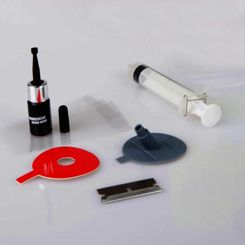 Car Glass Repair Tool Set Car Windshield Repair Injector Windscreen Glass Scratch Crack Restore DIY Kit For Window Screen Crack