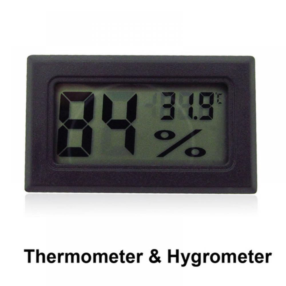 1 Pc Mini Digitale Draagbare Lcd Indoor Handig Temperatuursensor Vochtigheid Meter Thermometer Hygrometer Gauge