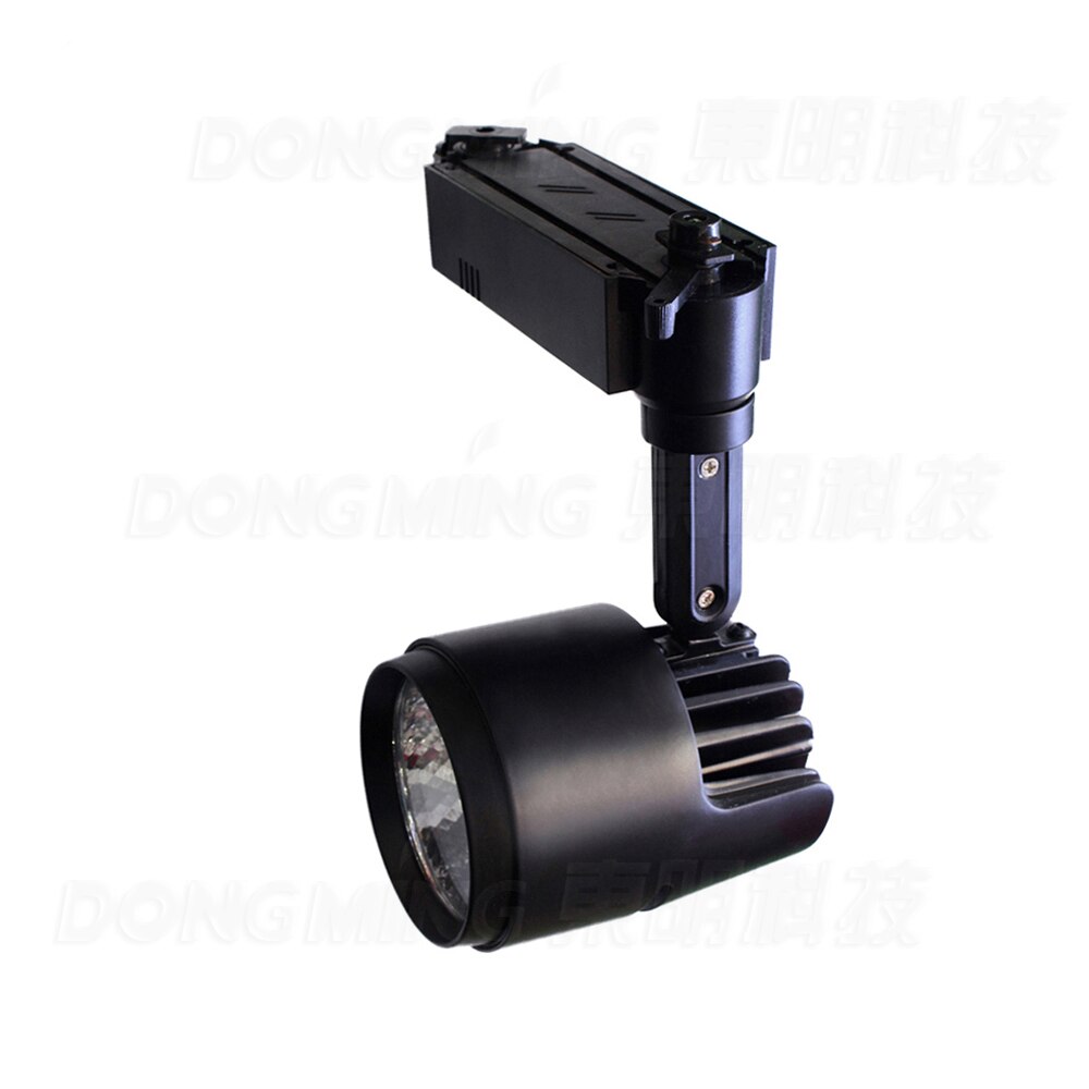 Luz de seguimiento led COB de 20W para tienda de ropa iluminación de punto de seguimiento muy brillante para candelabro 85V ~ 265V negro boday