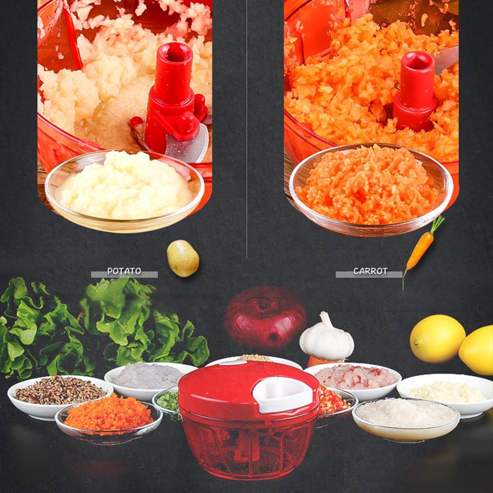 Abs roestvrij staal handmatige voedselhakker vleesrasp notenmolen groente fruit praktische snijder keukenaccessoires