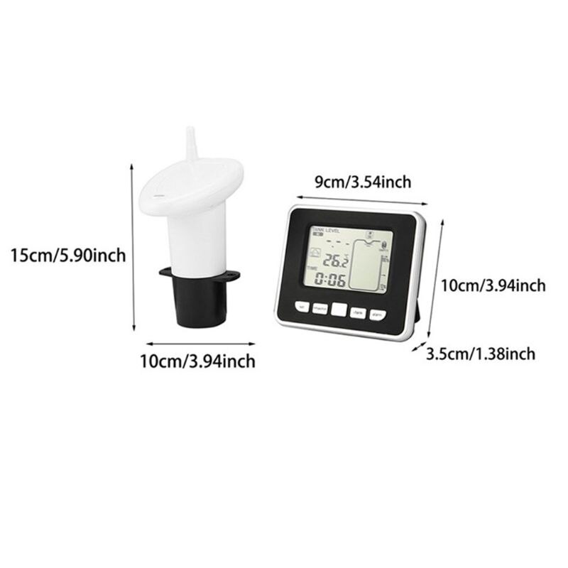 Waterdichte Ultrasone de Meterdc4~20ma Output van de Niveausensor voor Watertank