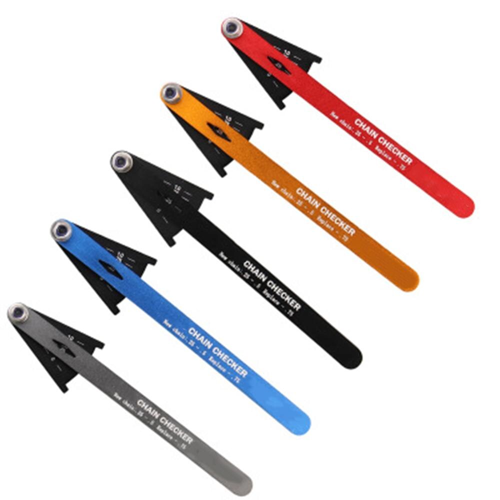 MTB Bicycle Chain Wear Indicator Tool Chain Checker Kits Multi-Functional Chains Gauge Measurement For Mountain Road Bike
