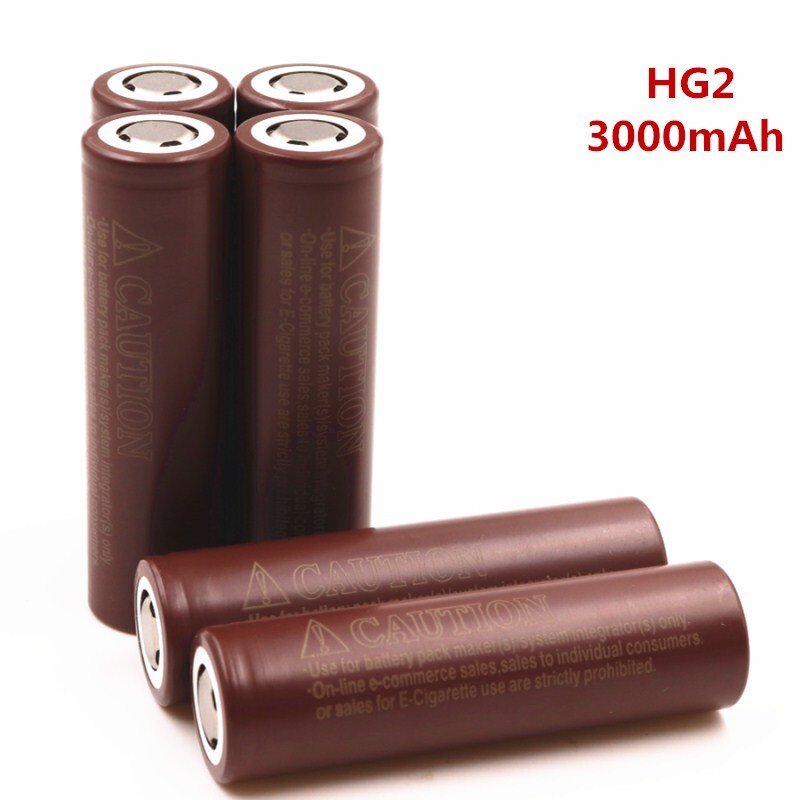 50Stck Original HG2 18650 3000mAh batterie 18650 batterie HG2 3,6 V gewidmet Für hg2 Energie akku für batterie Pack
