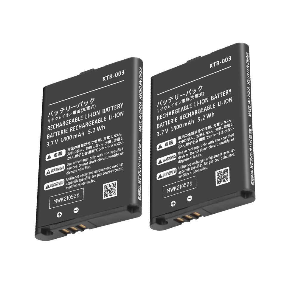 KTR-003 1400Mah Batterij Voor Nintendo 3DS N3DS Batterij