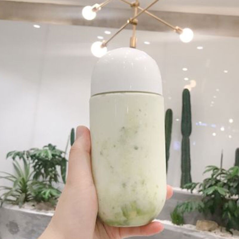 10pcs Ned net transparent cute bottle 500ml pet plastic cold drink milk tea coffee juice yogurt bottle party favor drink cups