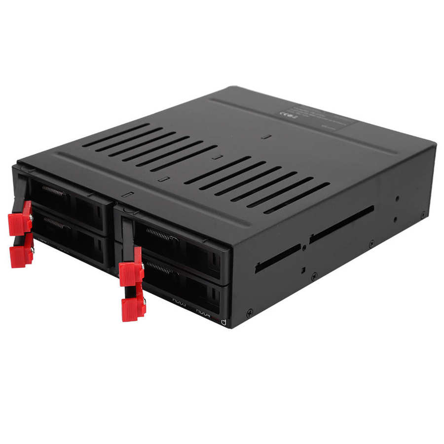 2.5 Inch SATA Built-in 4-Bay Optical Drive Hard Disk Box Desktop HDD Enclosure Internal HDD SSD Case Box for Desktop PC Com