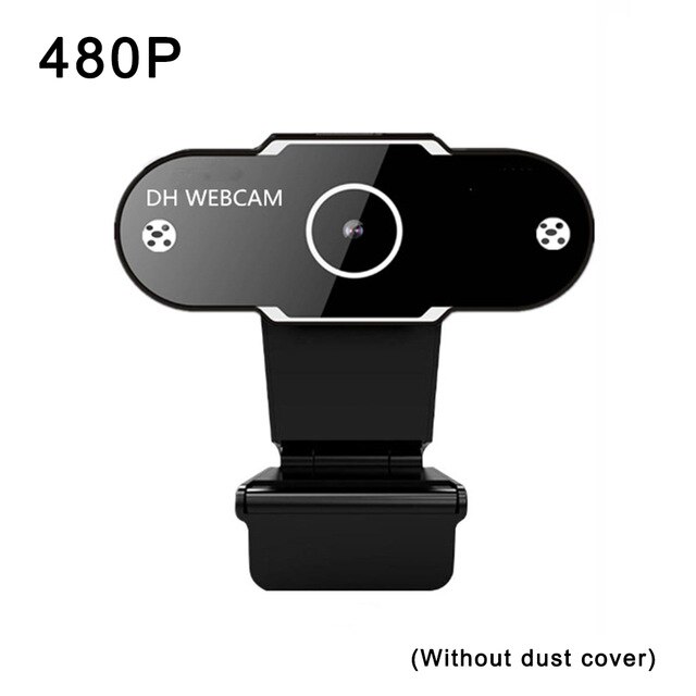 1080P 2K computer camera with microphone camera for kid Mini Computer PC Web Camera Broadcast Video Calling Conference USB Plug: 480P