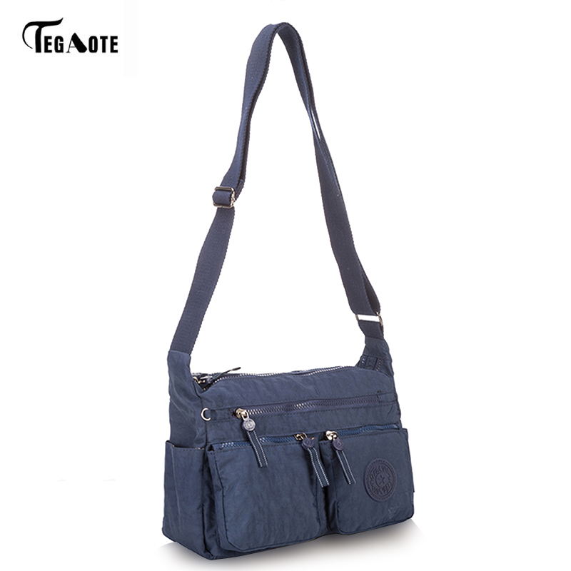 TEGAOTE femmes Messenger sacs dames Nylon sac à main voyage décontracté Original sac femme grande capacité sac à bandoulière