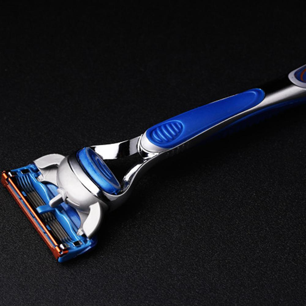 4 stks/partij Professionele Scheren 5 Lagen Scheermesjes Voor Standaard Baard Scheerapparaat Trimmer Blades
