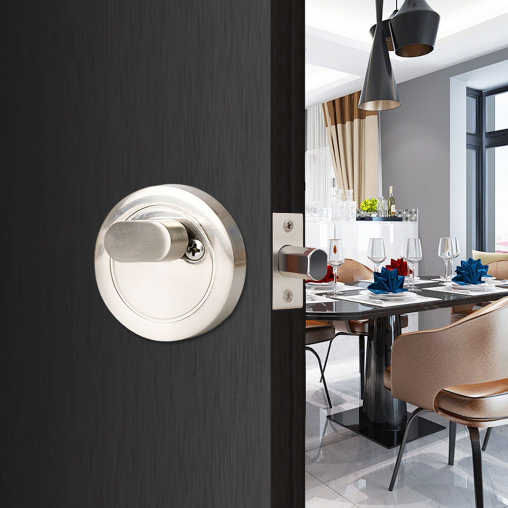 Zinc Alloy Atresia Double-sided Invisible Lock Mortice Channel Tube Wells Atresia Deadbolt Invisible Door Locks