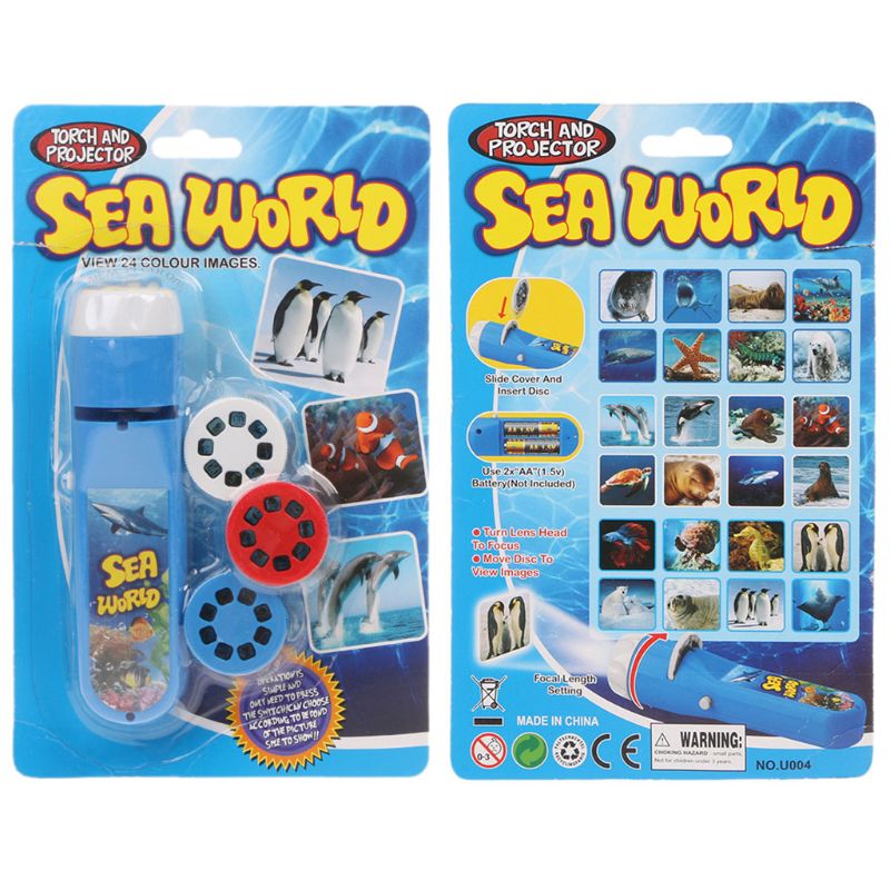 Dinosaurus Zee Projector Kids Baby Speelgoed Slapen Verhaal Zaklamp Ster Lamp Licht-Up Speelgoed XX9E: D