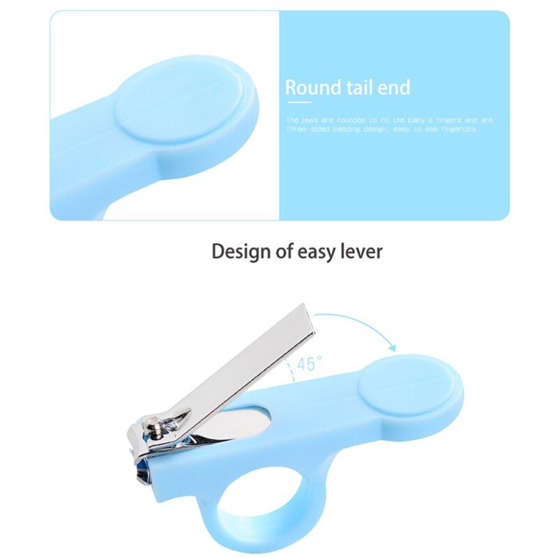 Baby Nagelknipper Baby Veiligheid Anti-vlees Nail Care Schaar Zuigeling Vinger Trimmer Schaar