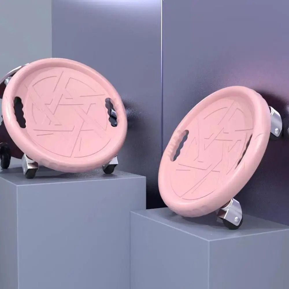Noiseless Glide Abdominal Roller Wheel Multifunctional 4-wheel Abdominal Muscle Trainer Safety 150kg Bearing Load