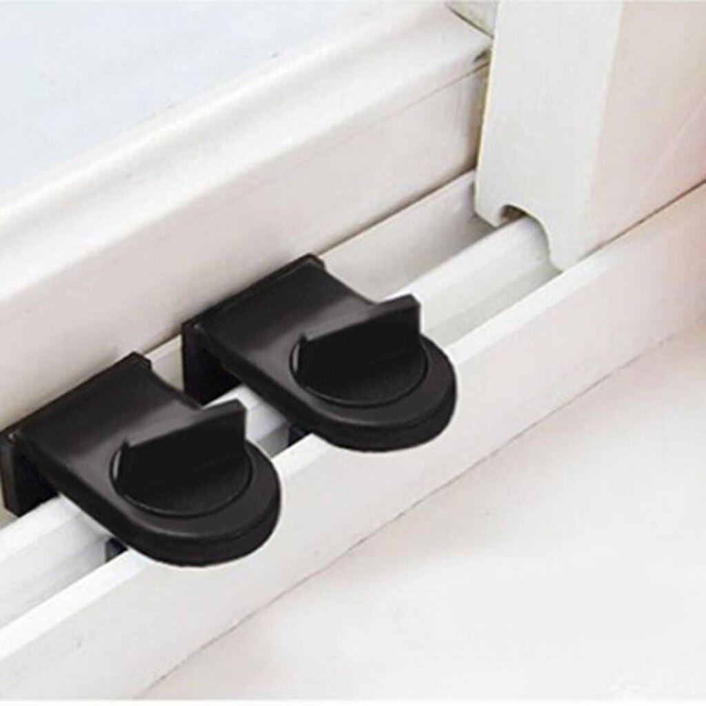 Door Patio Window Lock Safety Stopper Catch Sash Lock Home Child Security