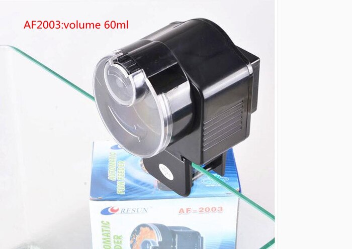 Digital LCD Automatic Fish Feeder Aquarium Tank Pond Auto Fish Feeder Timer Food Feeder Timer aquario alimento Pet Supplies: AF-2003