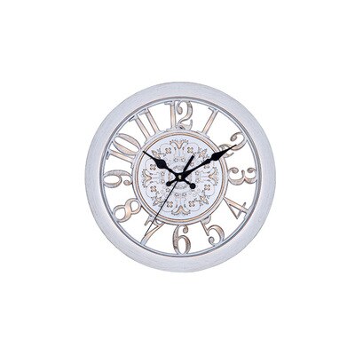 Meijswxj 3d vægur saat ur reloj de pared duvar saati vintage digitale vægure stue vægdekoration forsyninger: Hvid