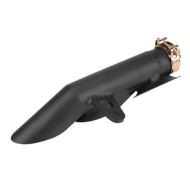 Universal Modified Motorcycle Exhaust Muffler Pipe Motorcycle Stainless Steel Dual Outlet Exhaust Muffler Tail Pipe