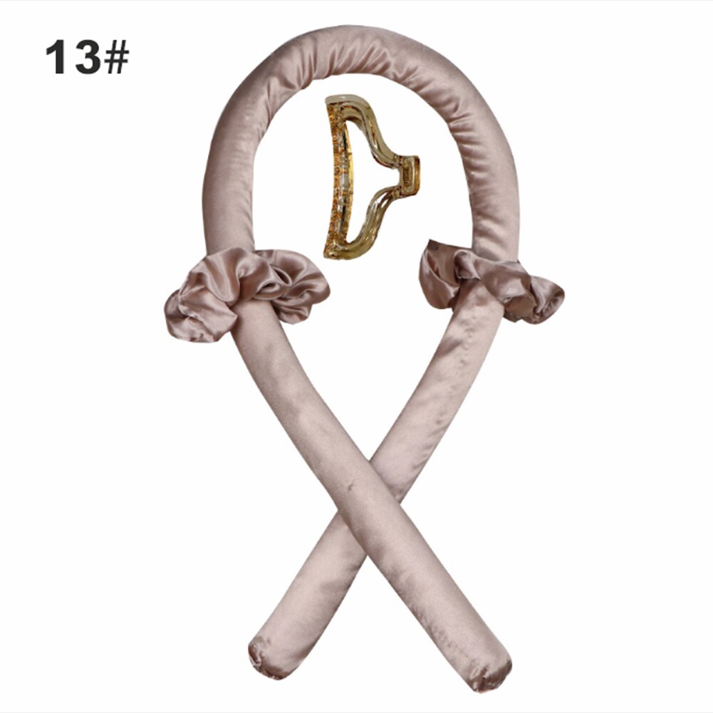 Heatless Hair Curlers For Long Hair To Sleep In Overnight No Heat Silk Curls Headband Ribbon and Flexi Rods for Hair Accessories: 13