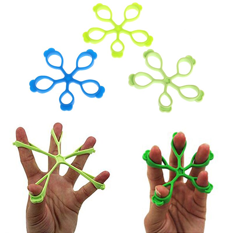 1Pc Decompression Hand Expander Antistress Finger Trainer Training Finger Sensory Toy for Autism