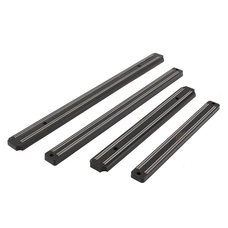 Porte-Couteau Magnétique Support Mural Noir ABS COUTEAU Métal pour Plastique Bloc Aimant Porte-Couteau