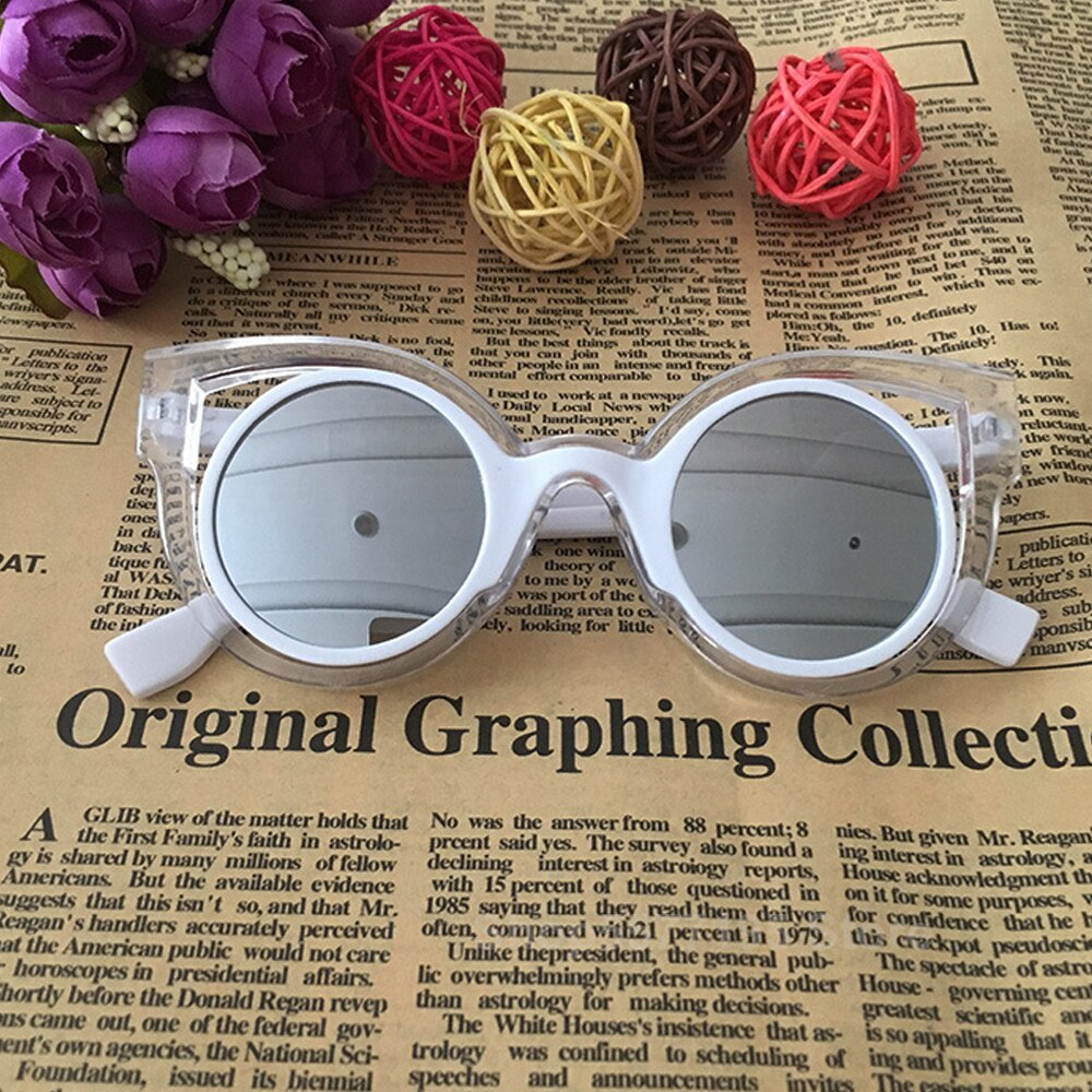 Søde suqare børn solbriller mærke børn piger drenge toddler solbriller oculos de sol infantil  h120: Hvid