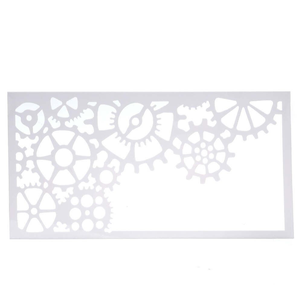 Plantilla reutilizable con forma de rueda de coche, aerógrafo para pintar, arte, bricolaje, decoración del hogar, álbum de recortes, manualidades, 1 unidad