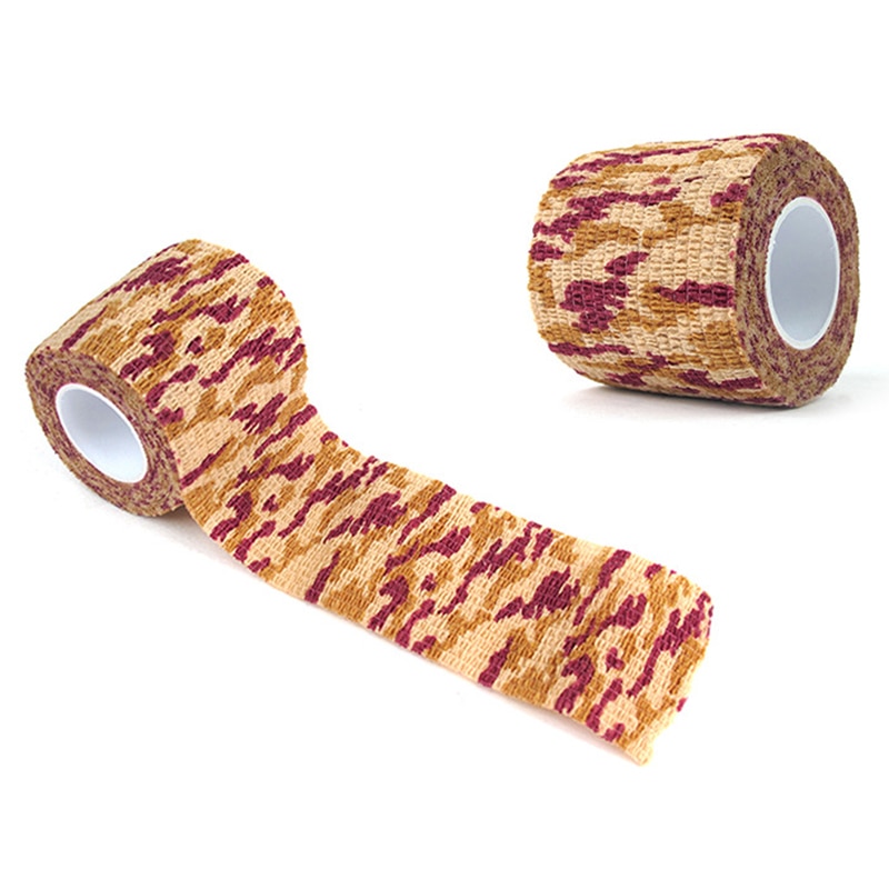 Bande de Camouflage adhésif Camouflage furtif chasse furtif ruban Non-tissé rétractable retenant le ruban Non tissé rétractable en plastique: 10