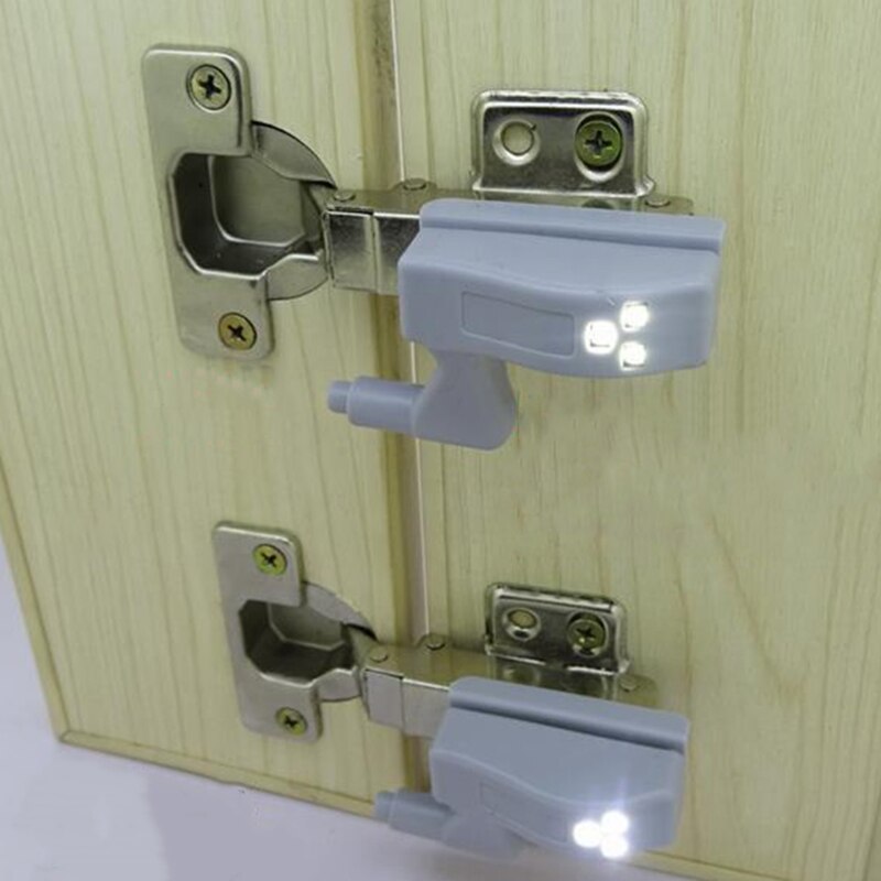 Bisagra Universal para armario, luz LED con Sensor, 0,25 W, para cocina y dormitorio, 1 ud.