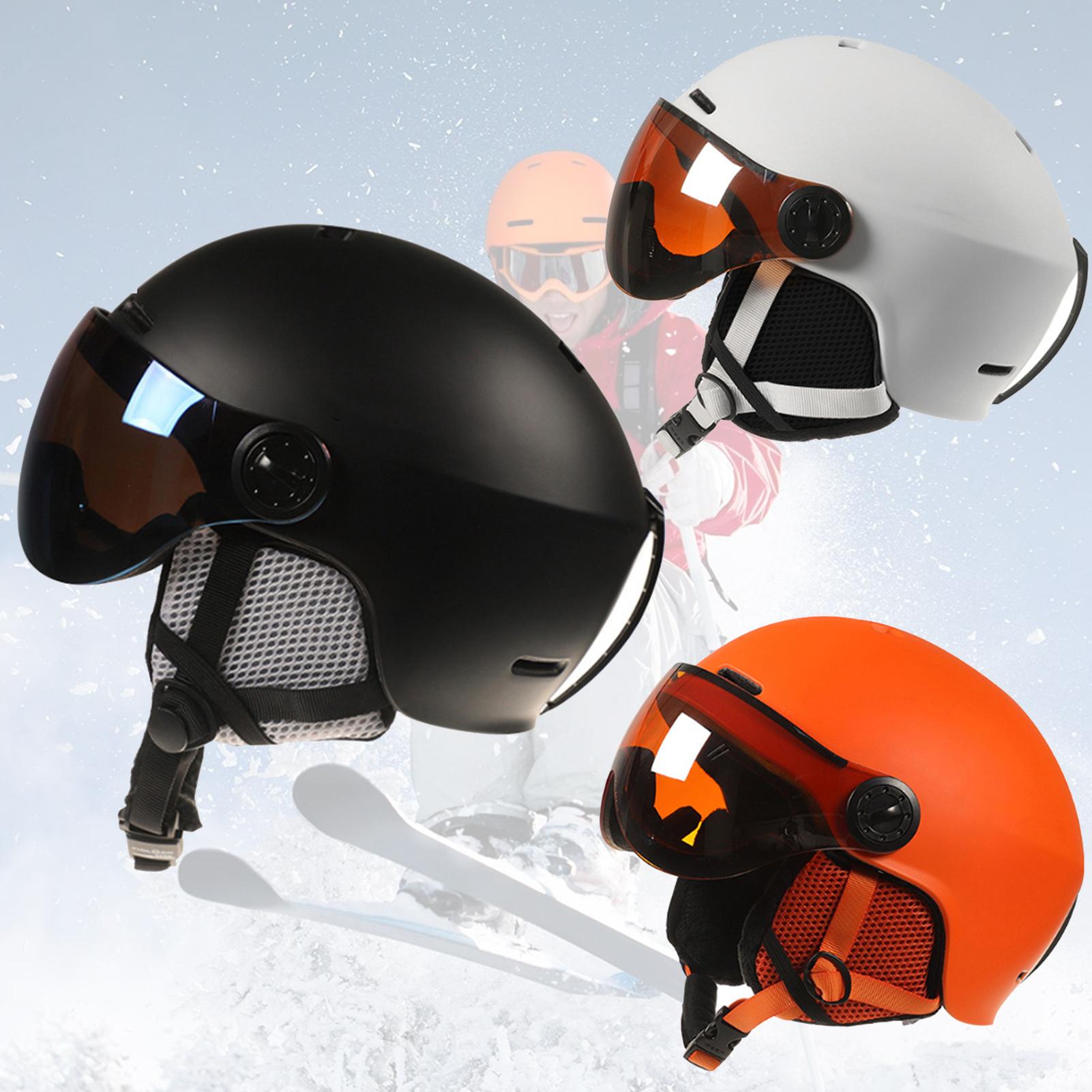 Mannen Vrouwen Winter Sneeuw Sport Ski Fietsen Integraal Gegoten Snowboard Helm Ski Fietsen Hoed Helm Snowboard Helm
