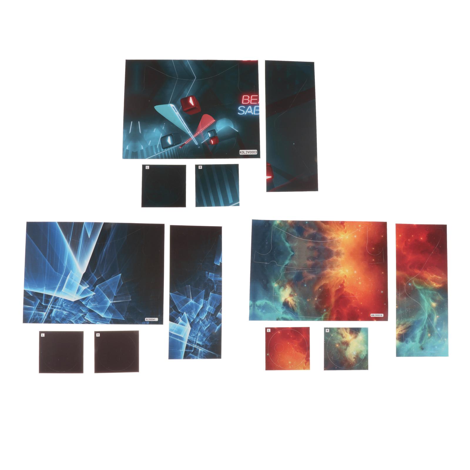 Durable PVC Sticker Skin Repair Kit for Quest 2 Headset VR Controller