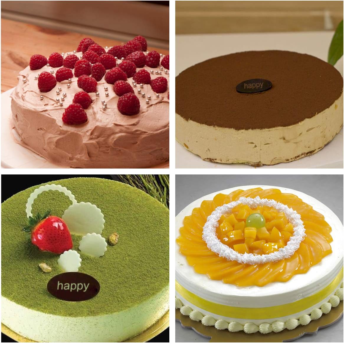 Molde para tartas redondo, molde de silicona para hornear, molde para hornear antiadherente para pastel de capa, tarta de queso y pastel de chocolate, 4 ", 6 y q