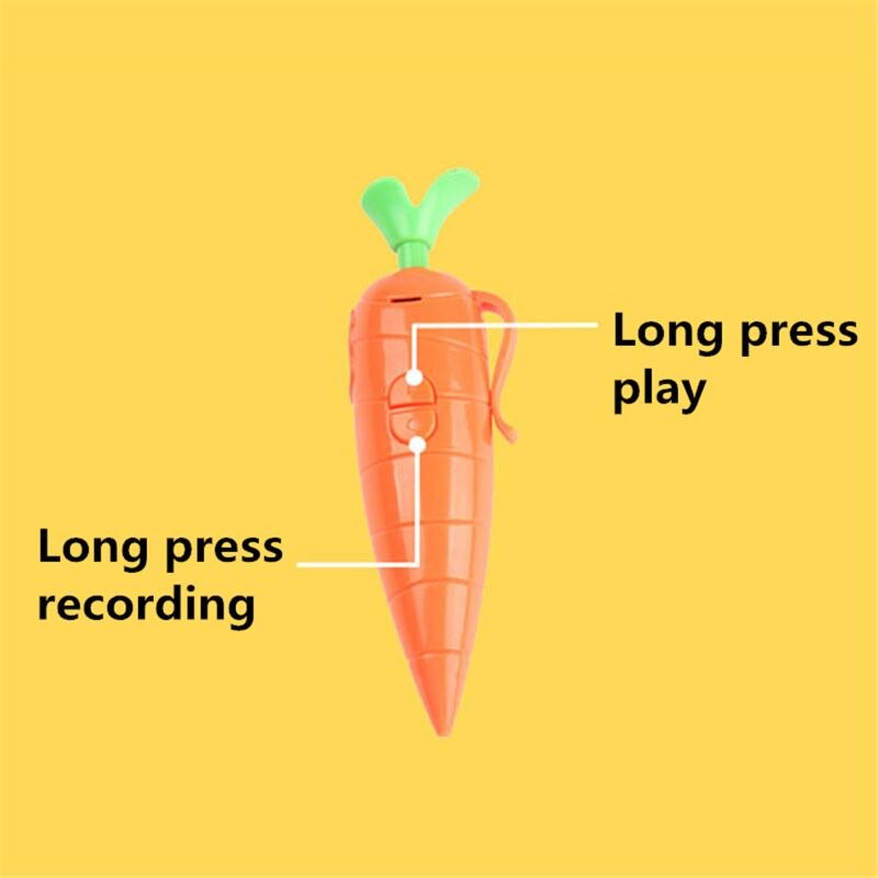 freundlicher Karotte Recorder Stift Spielzeug, Auch Als Nette Kugelschreiber für Jungen Mädchen