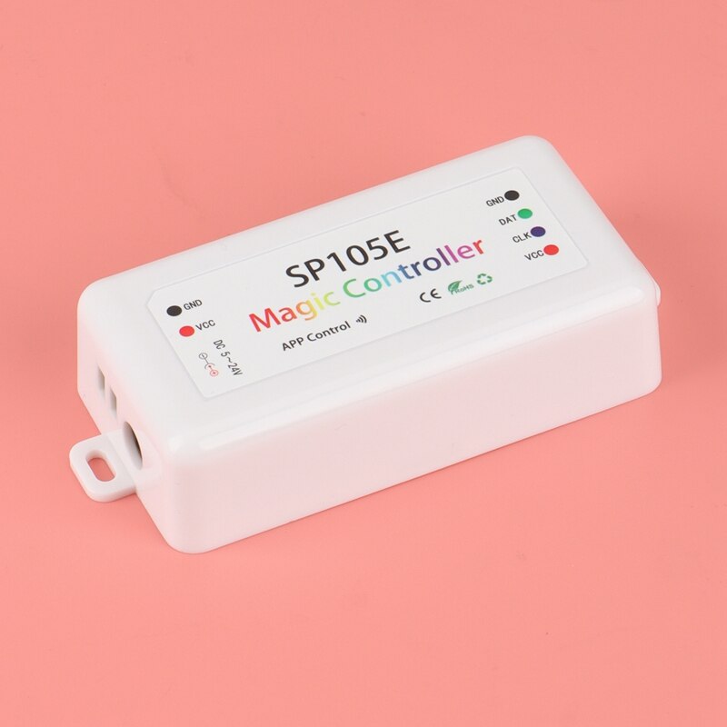 SP105E Light Strip Bluetooth Controller Mobile Phone Smart Bluetooth Magic Color Controller LED Full Color Controller