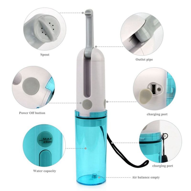 Handheld Tragbare Elektrische Bidet mit USB Lade-Reise Tragbare Baby Bidet Dusche Sprayer Persönliche Hygiene Pflege